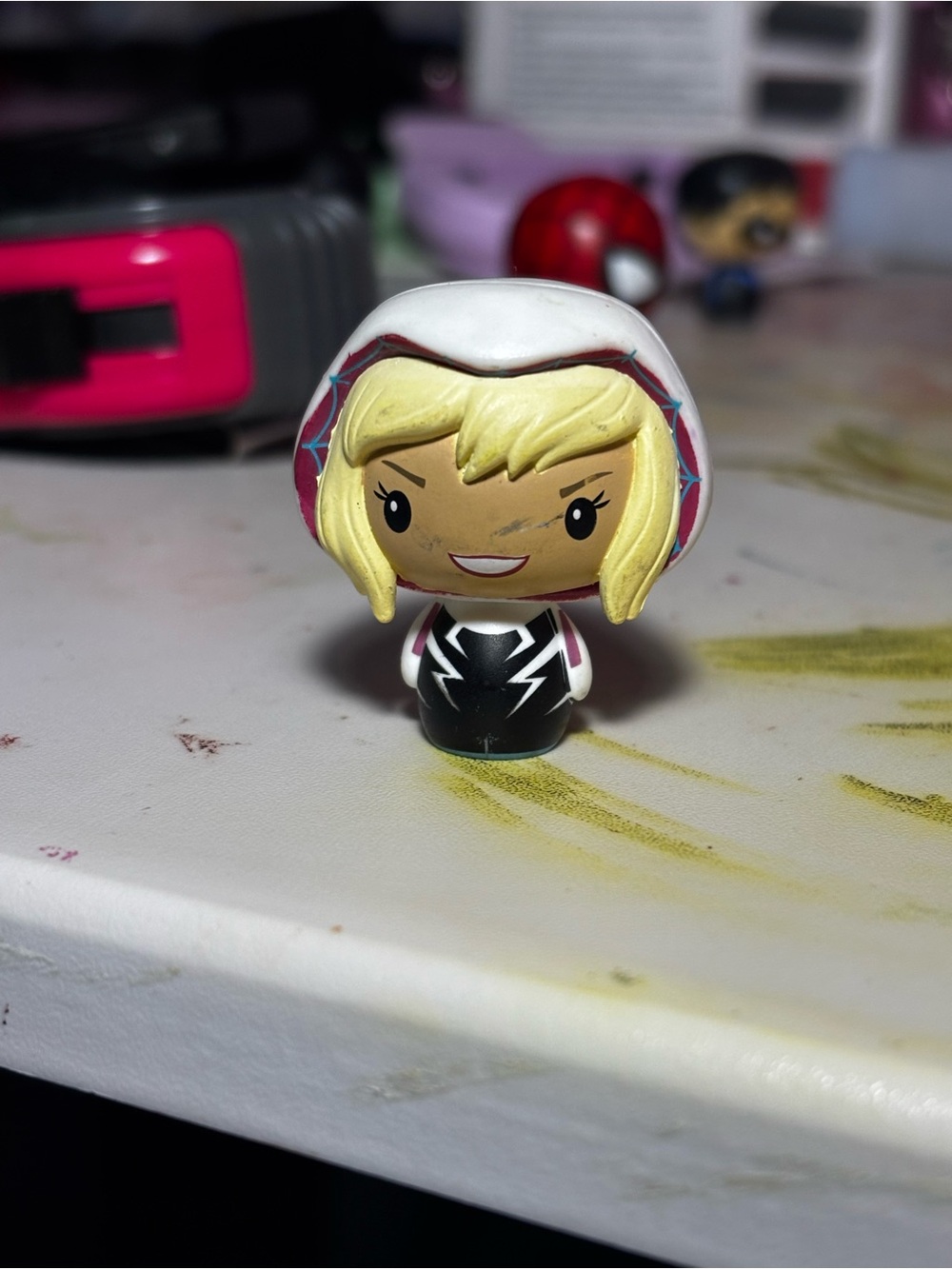 Funko Pint Size Heroes line Spider Gwen/Ghost Spider Figure [GAMESTOP EXCLUSIVE]
